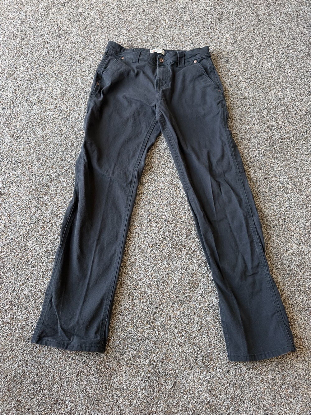 Dickies Women’s 4R Y2K Carpenter Utility Pants Black Skater Workwear